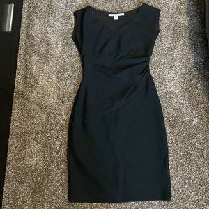 Black Diane von Furstenberg dress. Size 4.